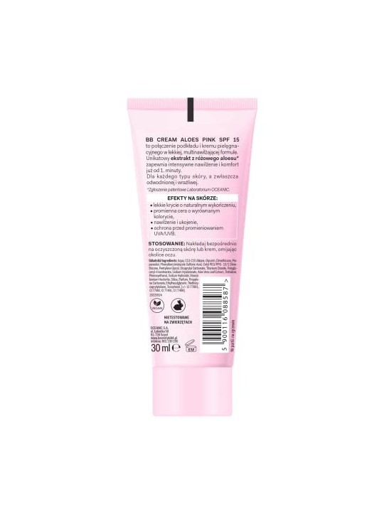 BB Cream Multiidratante 02 Medium AA Aloes Pink