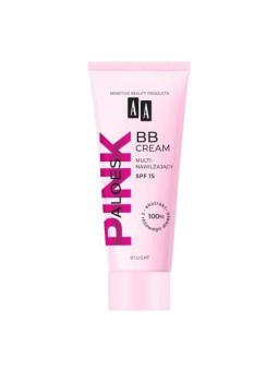 BB Cream Multiidratante 01 Light AA Aloes Pink