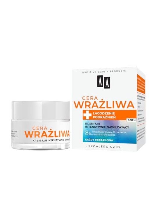 Crema Giorno Lenitiva Pelli Sensibili 72H 50ml