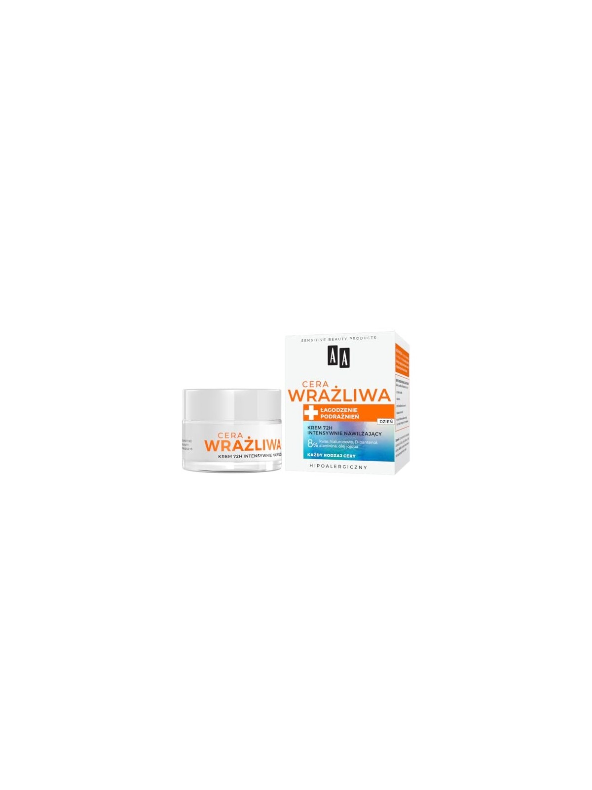 Crema Giorno Lenitiva Pelli Sensibili 72H 50ml
