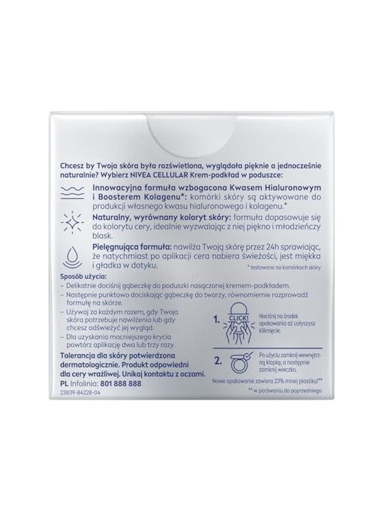 Hyaluron CELLular Filler 3in1 Care Cushion Makeup SPF15 15g