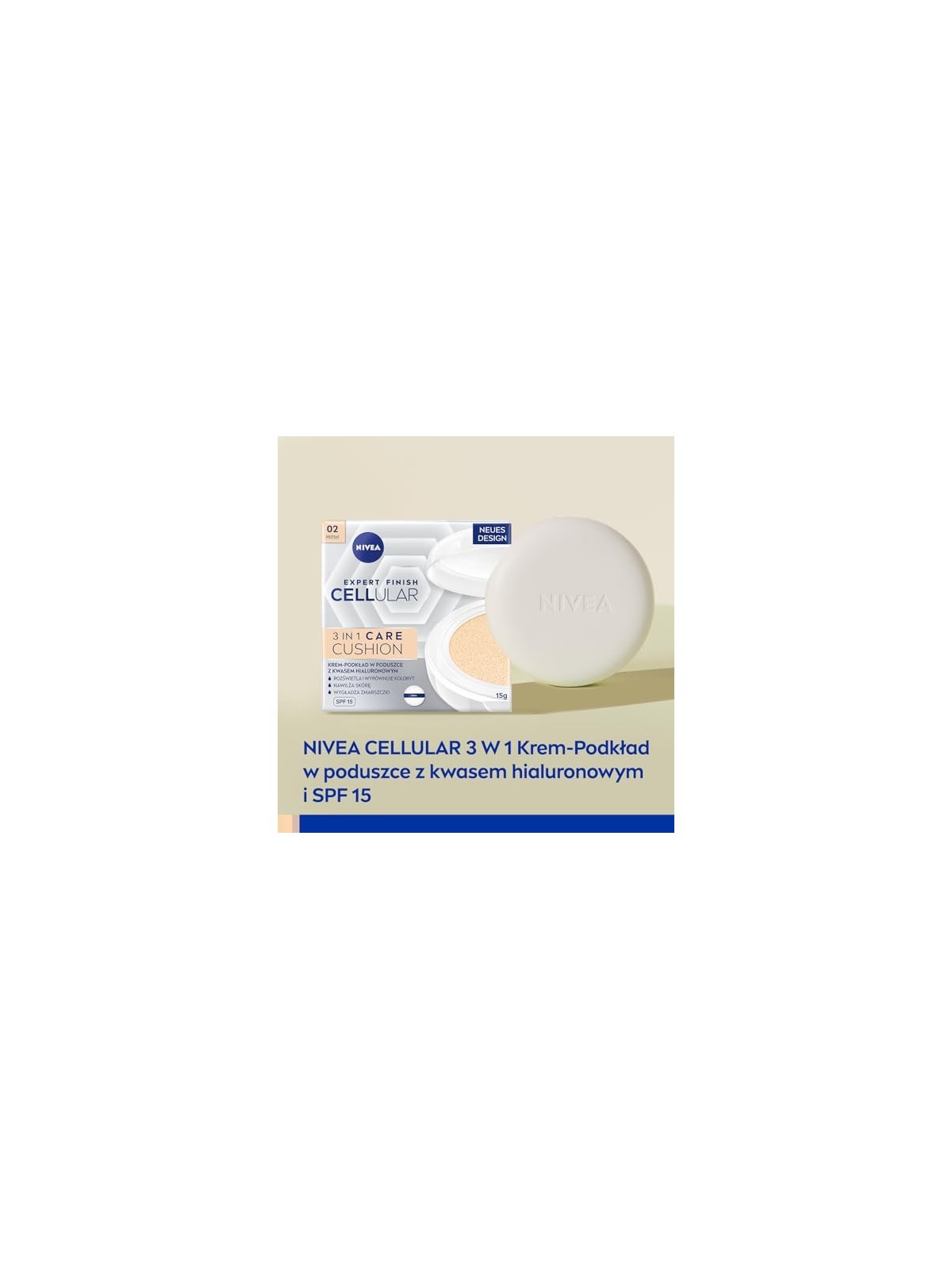 Hyaluron CELLular Filler 3in1 Care Cushion Makeup SPF15 15g