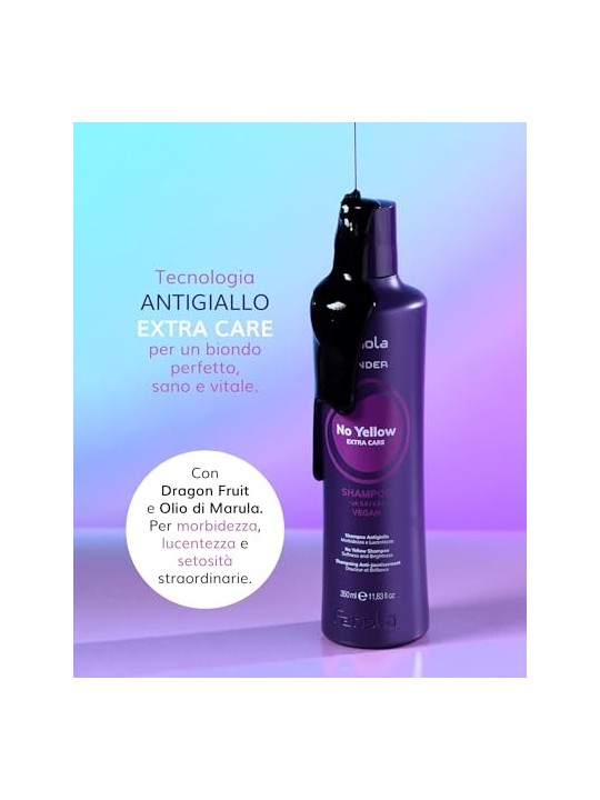 Fanola Wonder No Yellow Extra Care Shampoo 350ml
