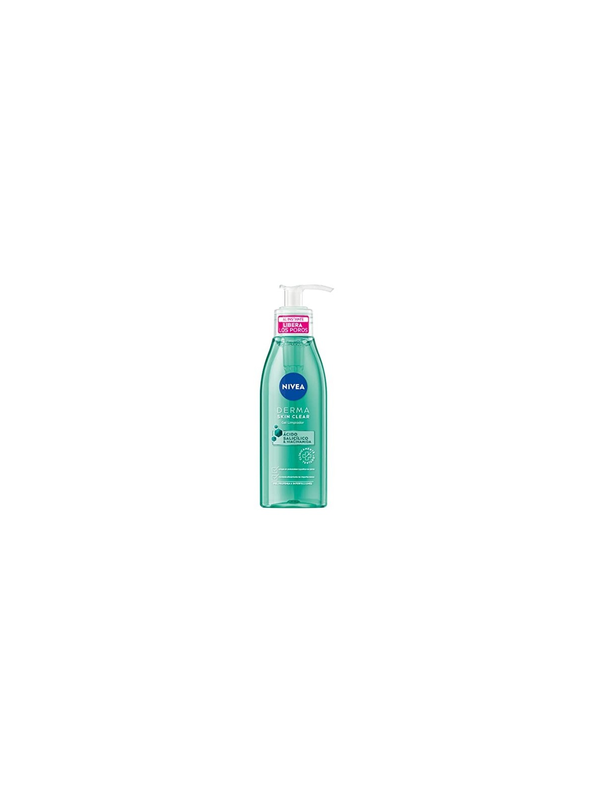 Nivea DERMA SKIN CLEAR Gel Detergente Viso 150ml Donna
