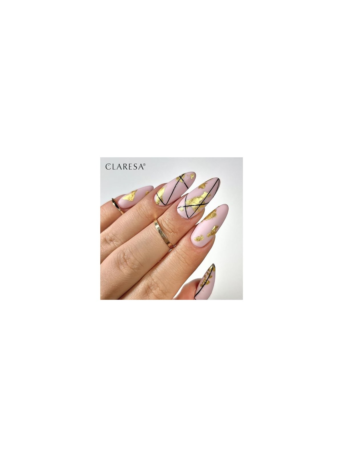 CLARESA Soak Off Vernice ibrida UVLED Celebration 02 5g