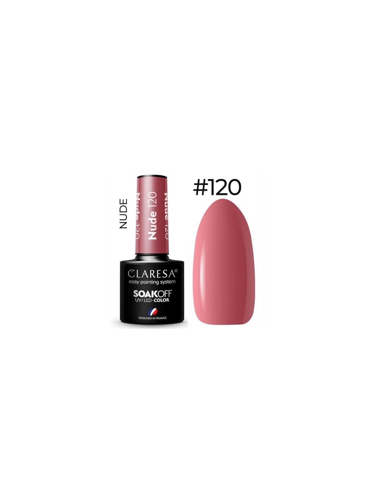 Vernice ibrida UVLED Nude 120 5g