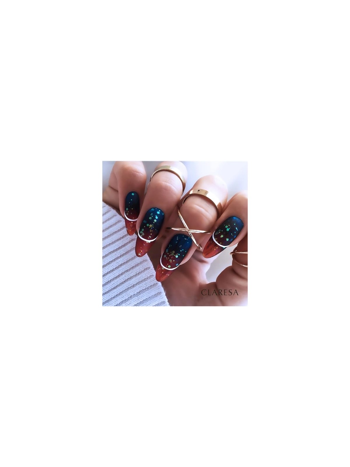 Soak Off UVLED Hybrid Glitter Nail Polish 1 5g