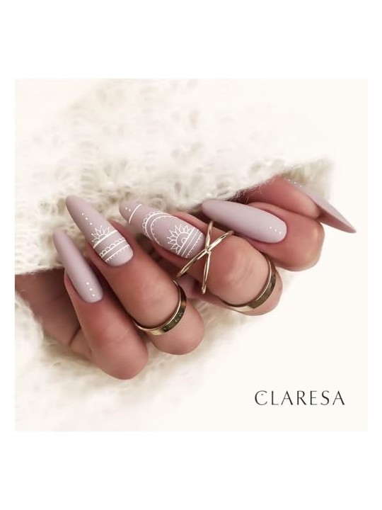 CLARESA Soak Off Vernice ibrida UVLED Nude 102 5g