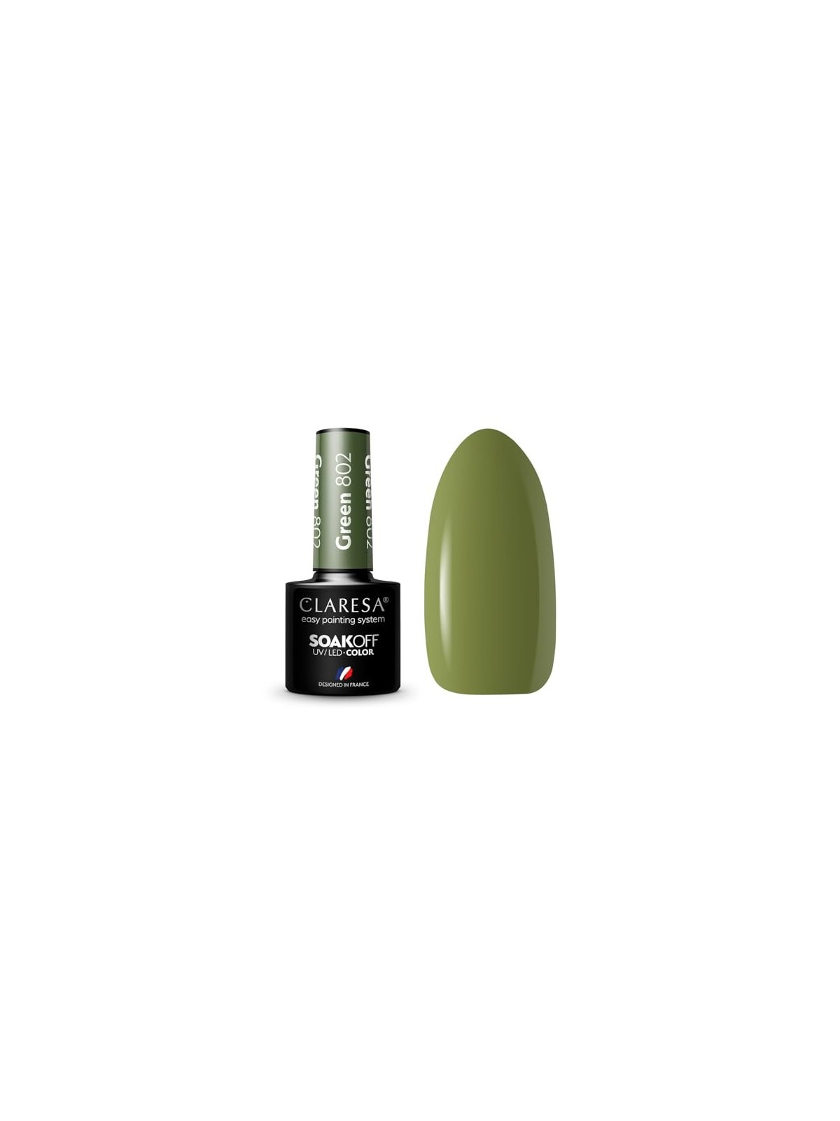 Vernice ibrida UVLED Verde 802 5g