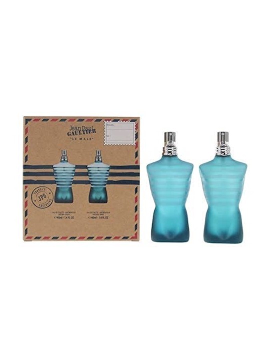 Jean Paul Gaultier Le Male Eau De Toilette Spray 40ml Set 2 Pezzi Unisex