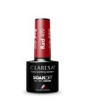 CLARESA Soak Off UVLED Vernice ibrida rossa 419 5g