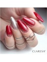 CLARESA Soak Off UVLED Vernice ibrida rossa 419 5g