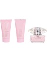 Versace Bright Crystal Giftset 150ml eau de toilette Spray 50ml-Shower Gel 50ml-Body Lotion 50ml