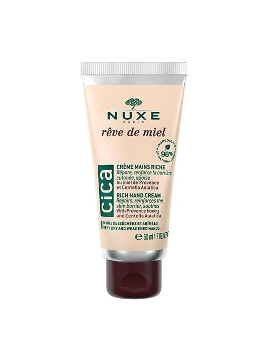 Nuxe Reve De Miel Cica Hand Cream 50ml Very Dry And Weakened Hands