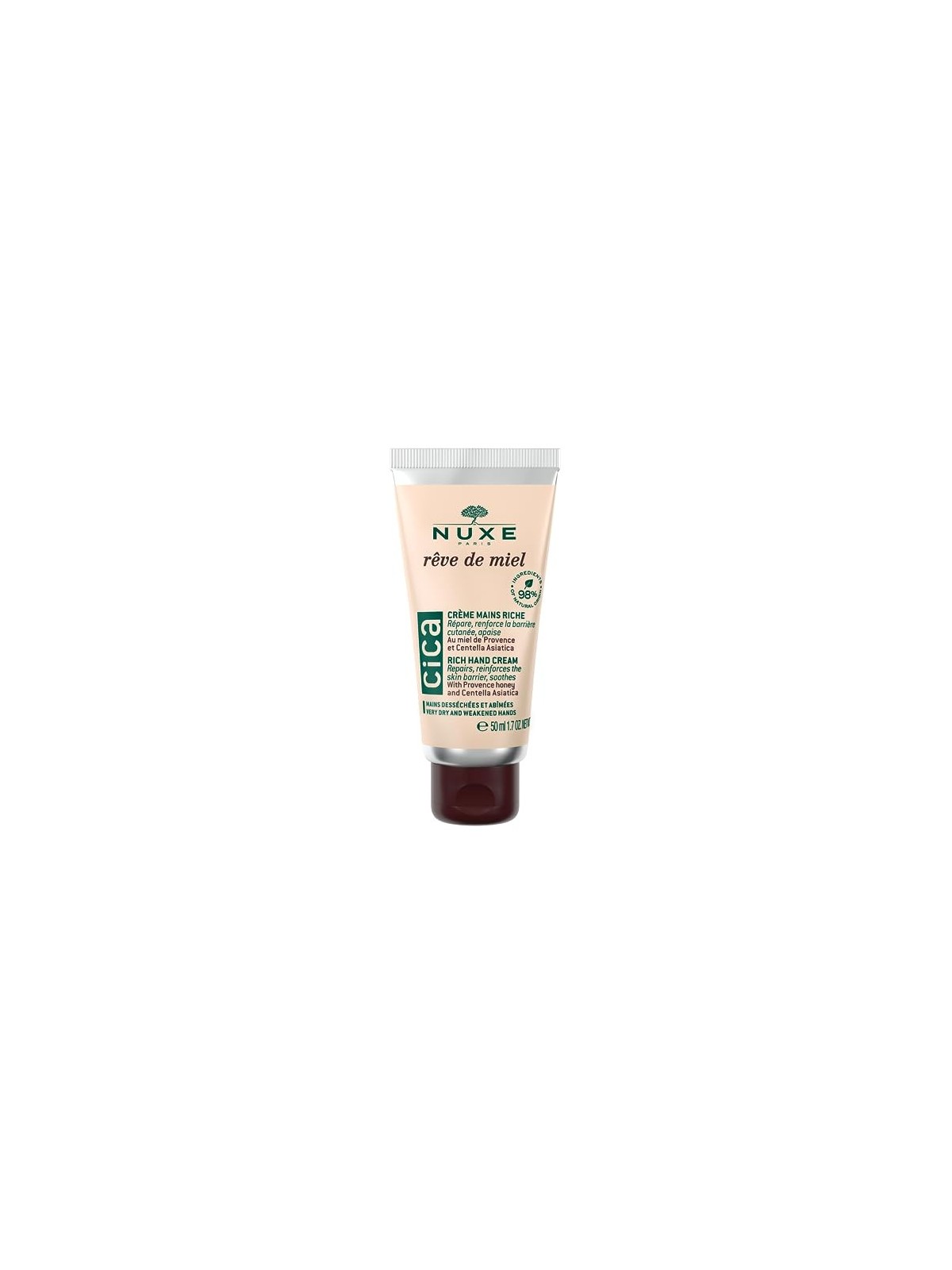 Nuxe Reve De Miel Cica Hand Cream 50ml Very Dry And Weakened Hands