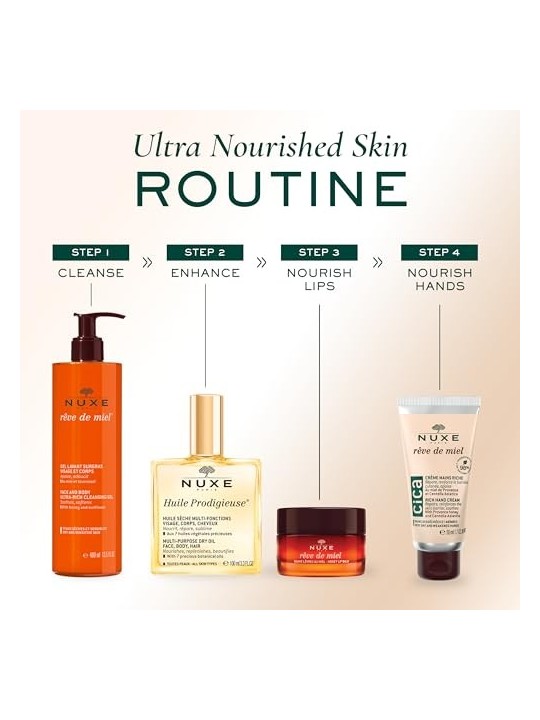 Nuxe Reve De Miel Cica Hand Cream 50ml Very Dry And Weakened Hands