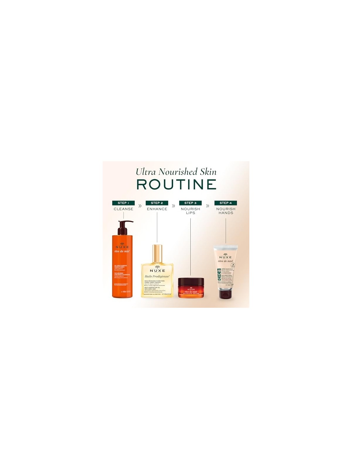 Nuxe Reve De Miel Cica Hand Cream 50ml Very Dry And Weakened Hands