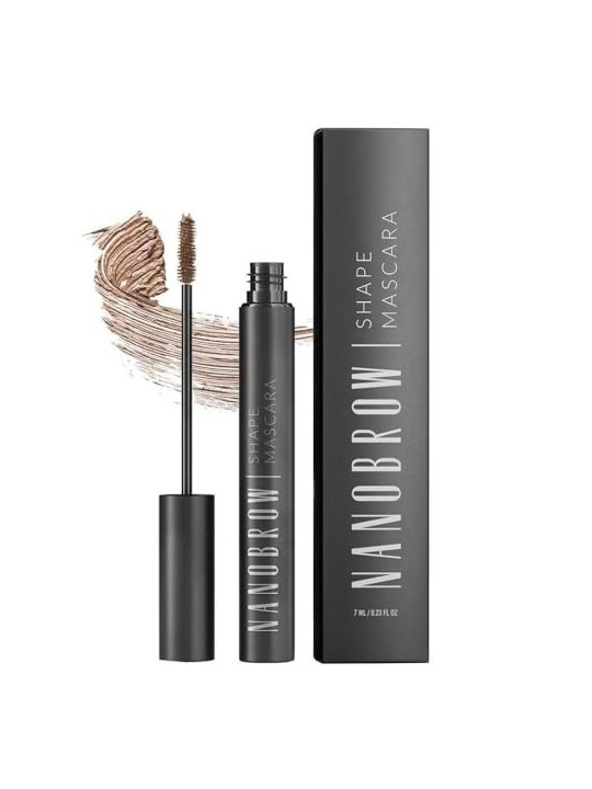 Mascara per Sopracciglia Nanobrow Shape 7 ml Marrone Chiaro donna