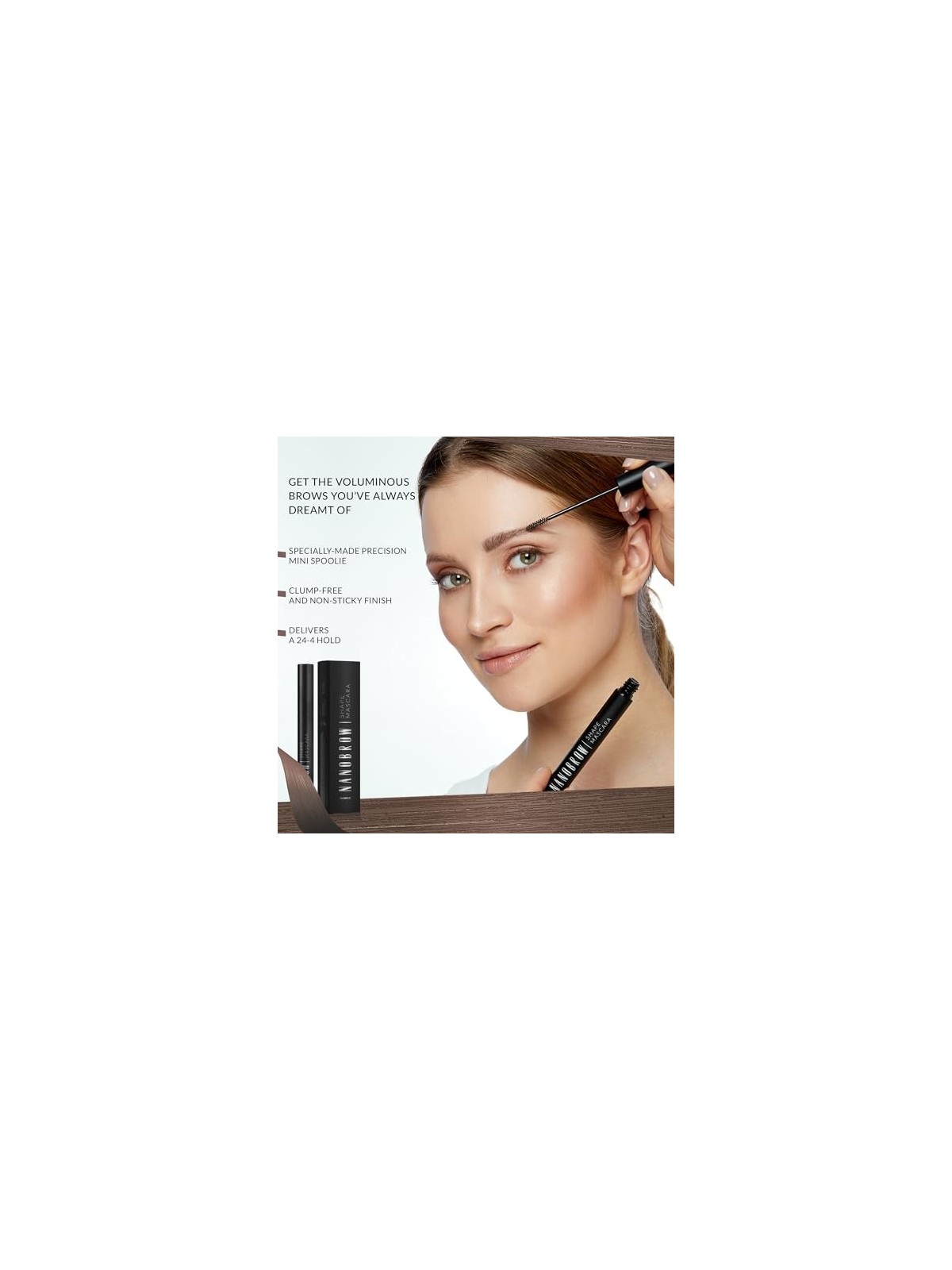 Nanobrow Mascara modellante 7 ml donna 0ml Brown
