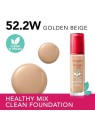 Bourjois Fondotinta Radiante Healthy Mix Clean Vegan 30 ml donna 522W