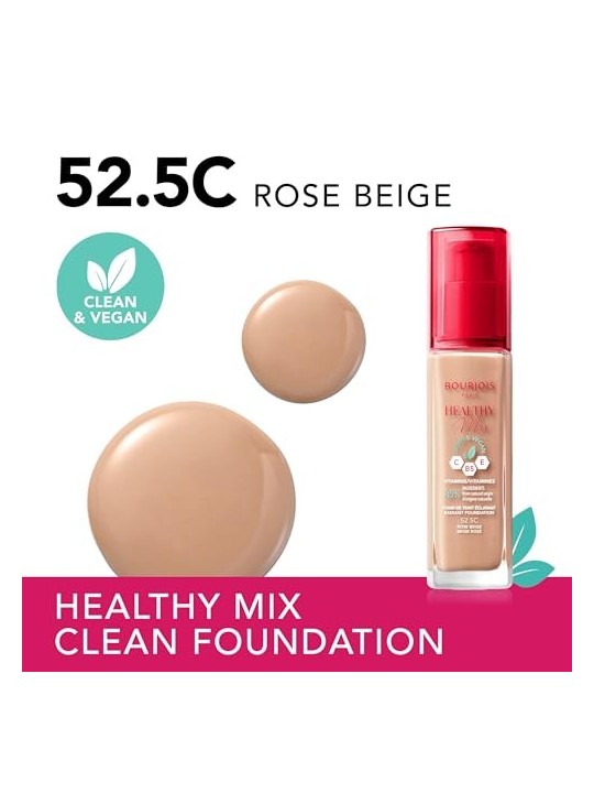 Bourjois HEALTHY MIX fondazione radiante 525rosa beige donna