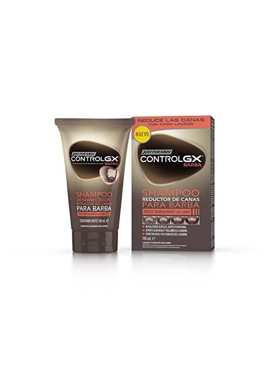 Just For Men CONTROL GX champ reductor de canas para barba 118ml uomo