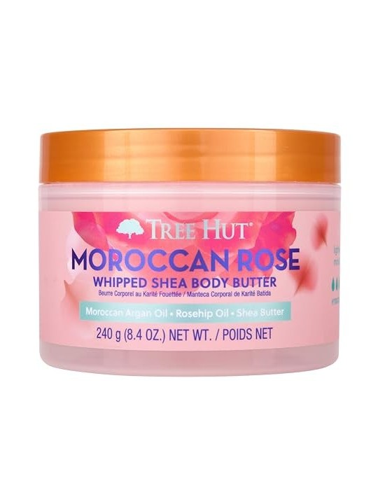 Tree Hut SOUFL BUTTER Corpo Rosa Marocchino Unisex 240 gr