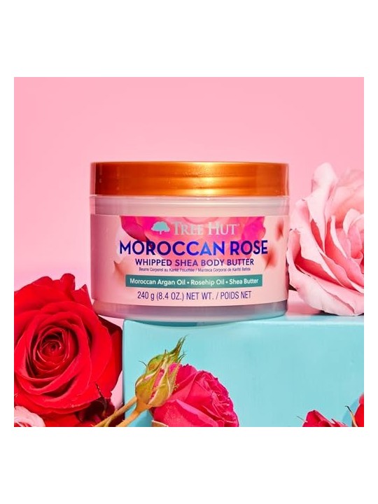 Tree Hut SOUFL BUTTER Corpo Rosa Marocchino Unisex 240 gr