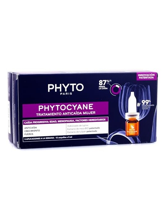 Phyto PHYTOCYANE trattamento anticaduta progressivo donna 12 x 5ml