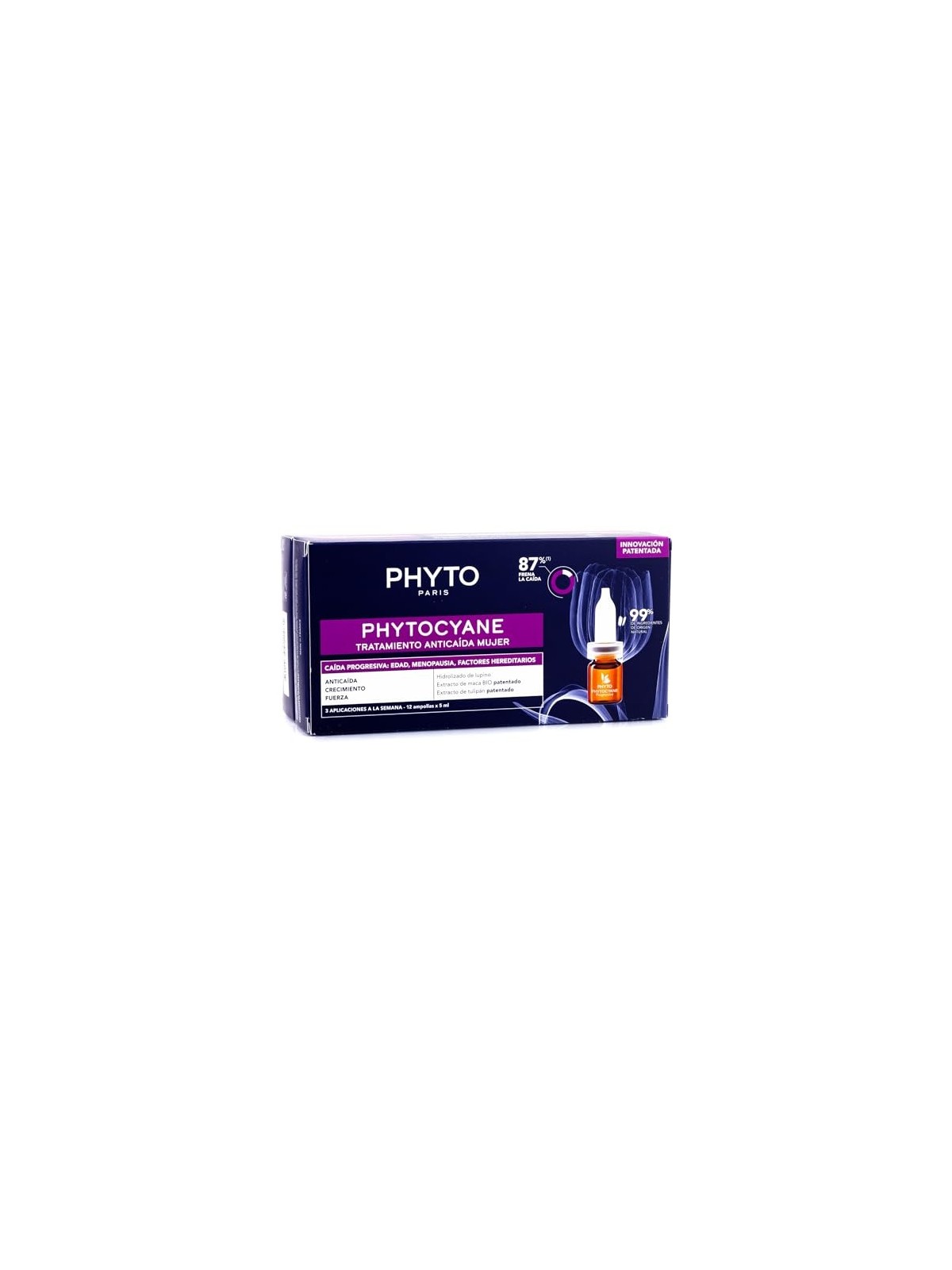 Phyto PHYTOCYANE trattamento anticaduta progressivo donna 12 x 5ml