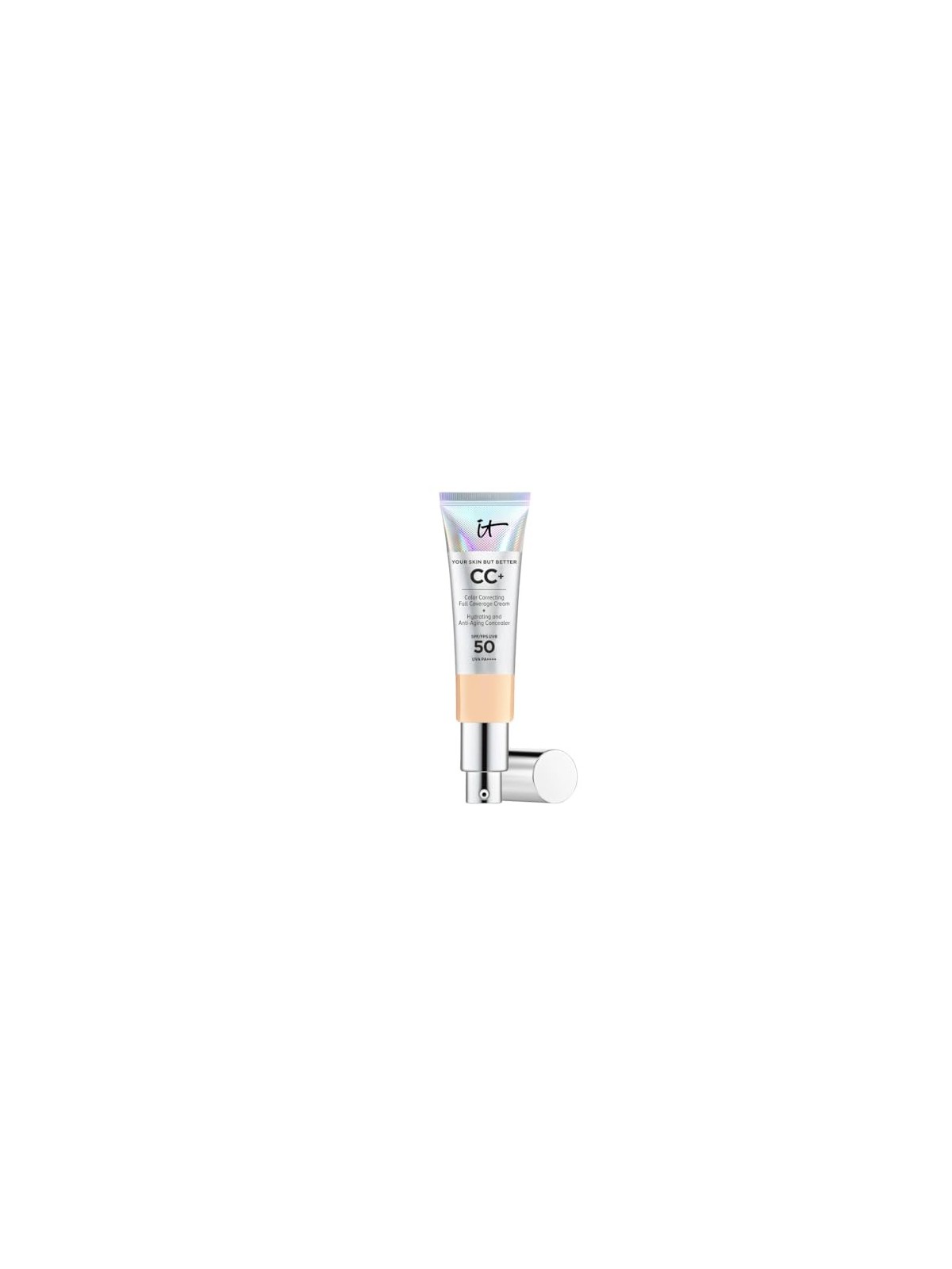 Fondotinta IT Cosmetics CC crema SPF50 medio chiaro