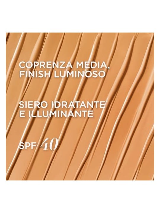 Fondotinta leggero e siero luminoso SPF40 Tan Unisex