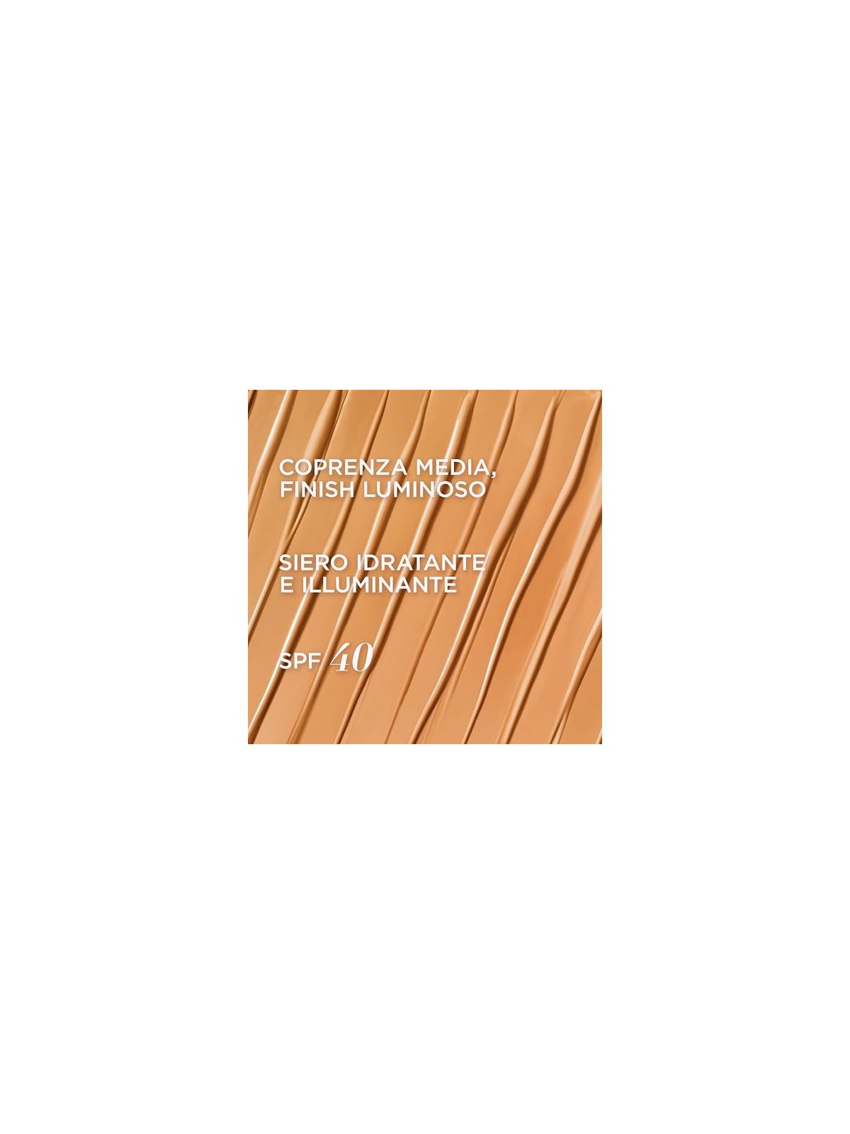 Fondotinta leggero e siero luminoso SPF40 Tan Unisex