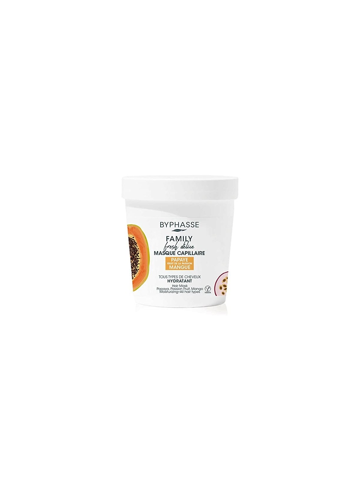 Maschera Byphasse FAMILY FRESH DELICE per tutti i tipi di capelli 250ml
