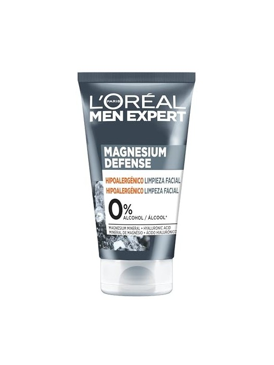 LOrï¿½ï¿½al Paris MEN EXPERT MAGNESIUM DEFENSE detergente viso 100ml uomo