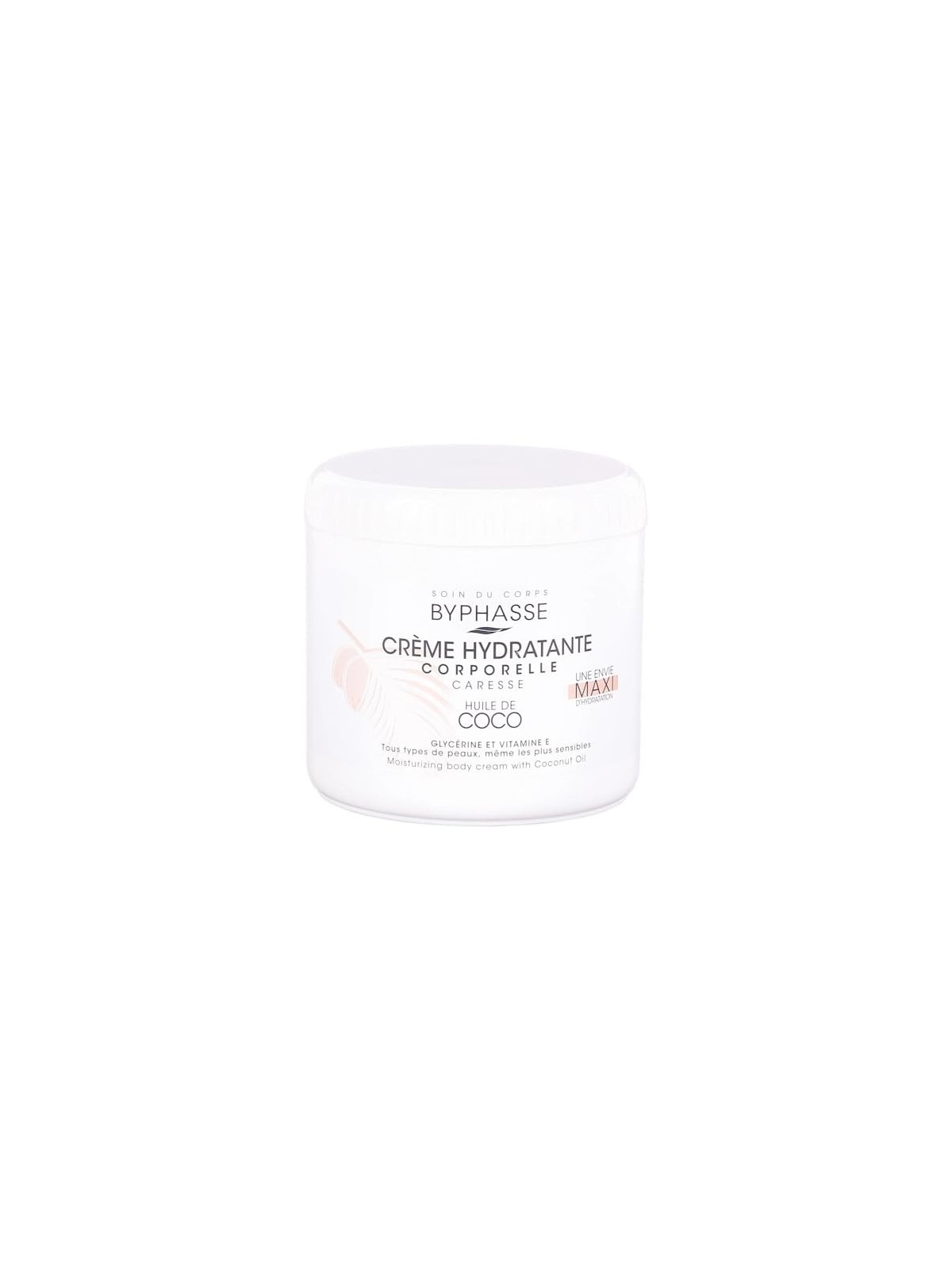 Byphasse Coconut Oil Moisturizing Body Cream 500ml