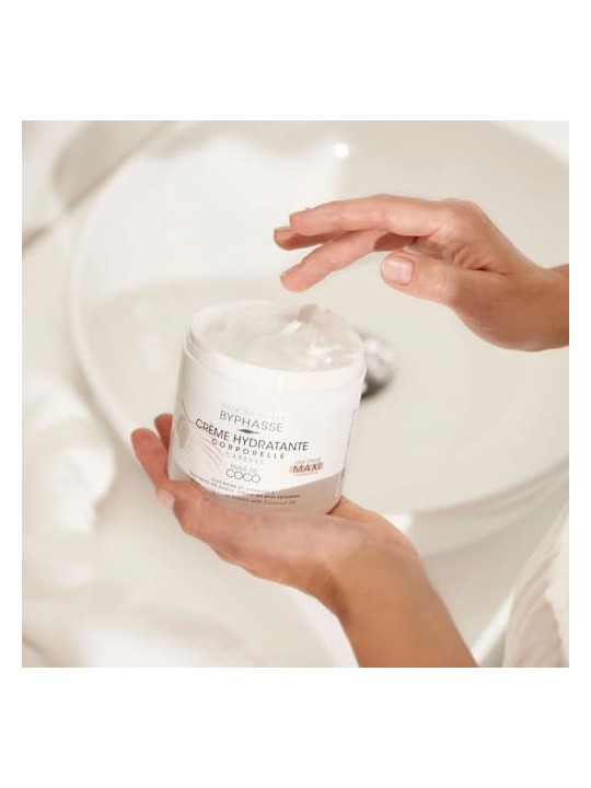 Byphasse Coconut Oil Moisturizing Body Cream 500ml
