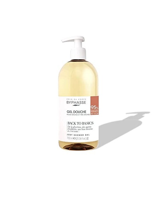 Byphasse BACK TO BASICS gel doccia per pelli secche e molto secche 750ml unisex 750ml