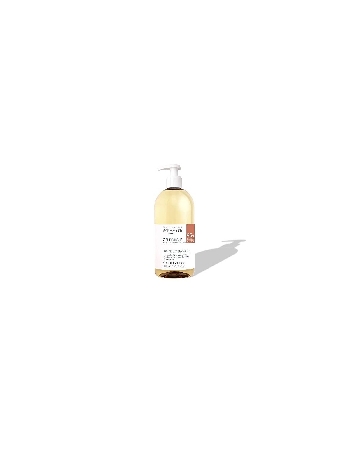 Byphasse BACK TO BASICS gel doccia per pelli secche e molto secche 750ml unisex 750ml