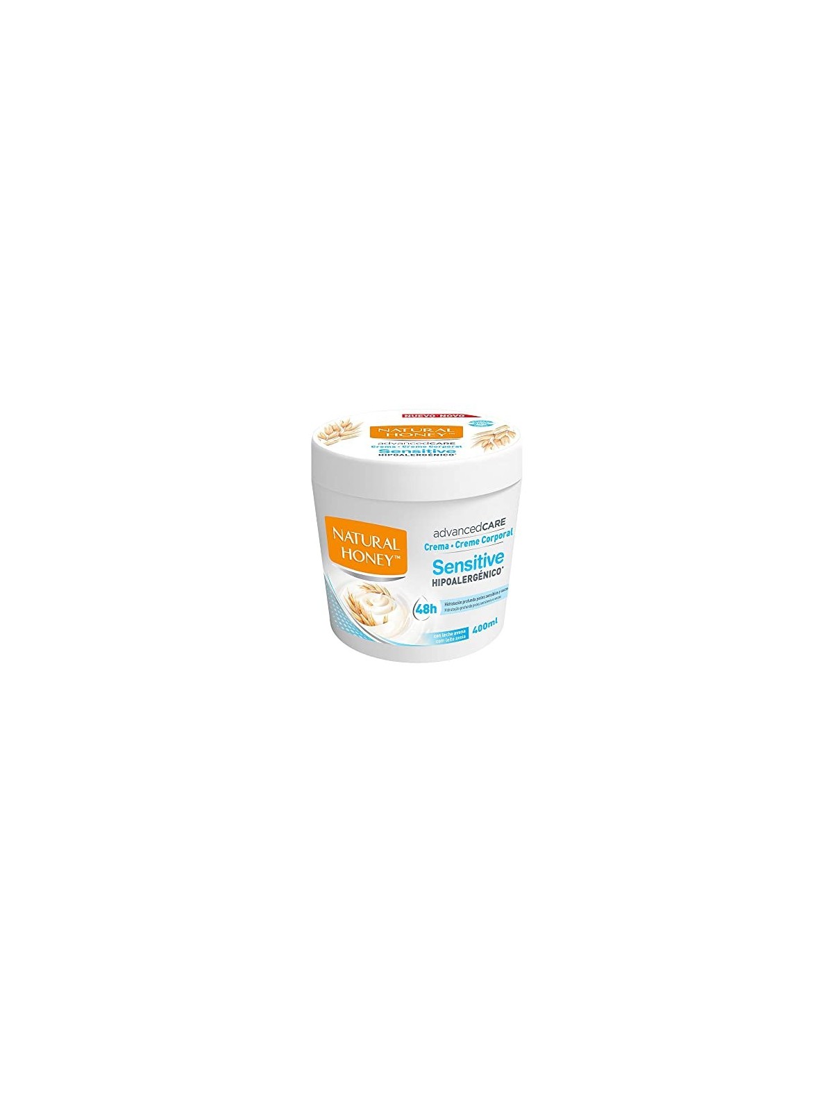 Crema Corpo Naturale Miele ADVANCEDCARE SENSITIVE 400ml Unisex