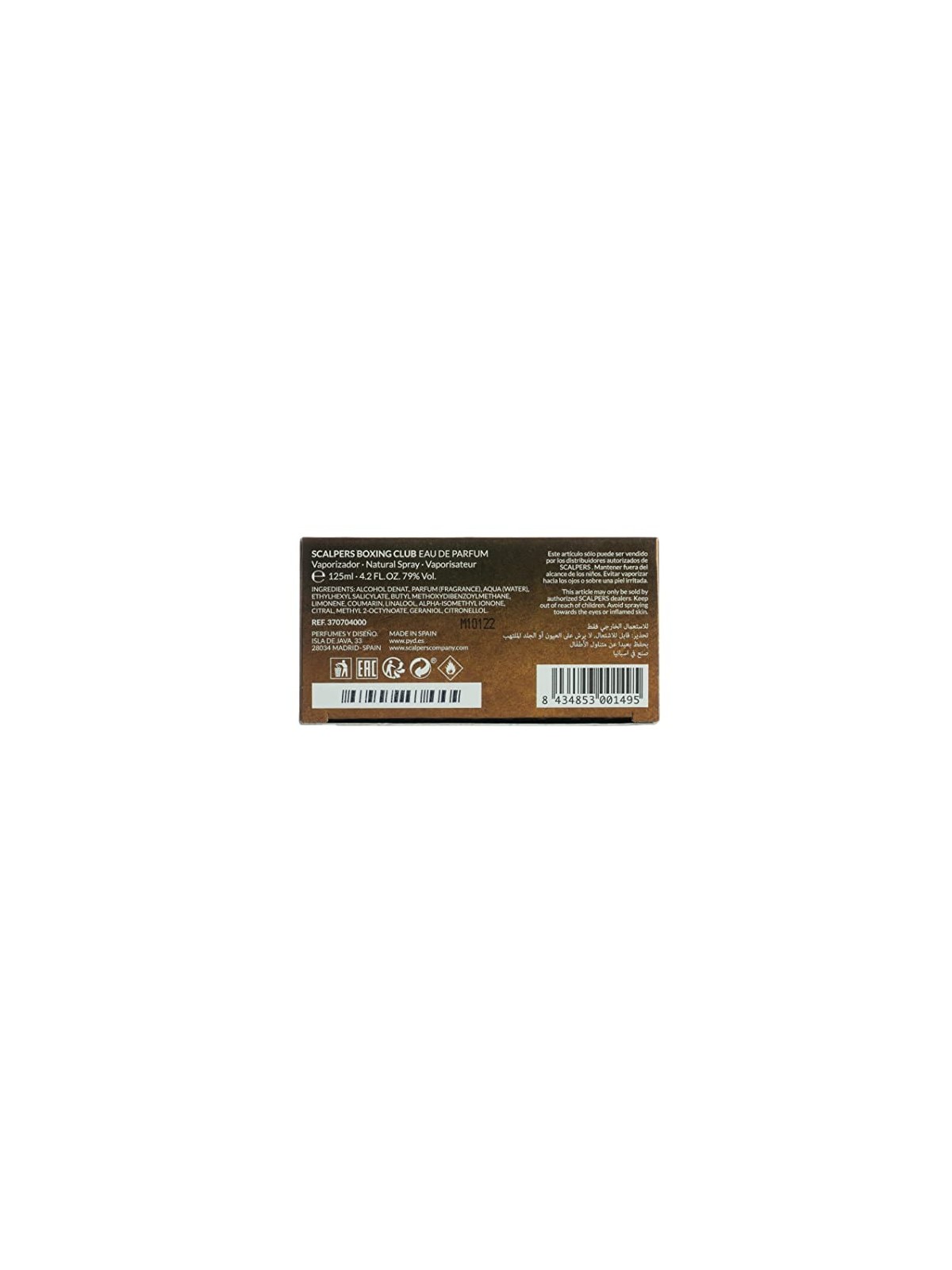 Scalpers BOXING CLUB EDT 125ml uomo