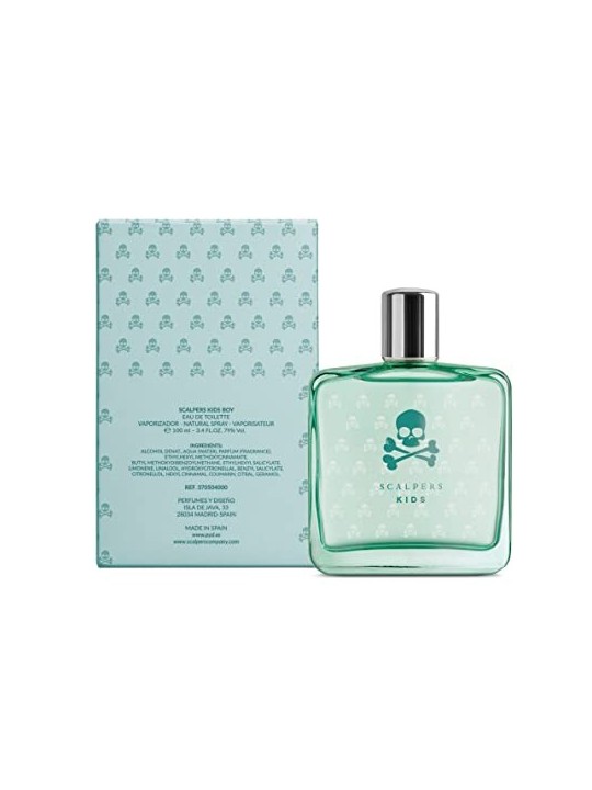 Scalpers kids boy eau de toilette 100ml vaporizzatore Bambini baby