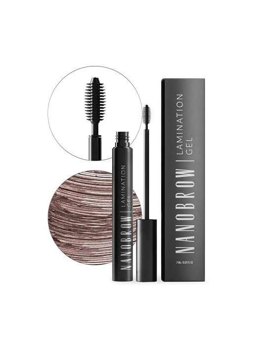 Nanobrow Gel per laminazione 7 ml donna Brown
