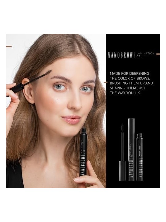 Nanobrow Gel per laminazione 7 ml donna Brown