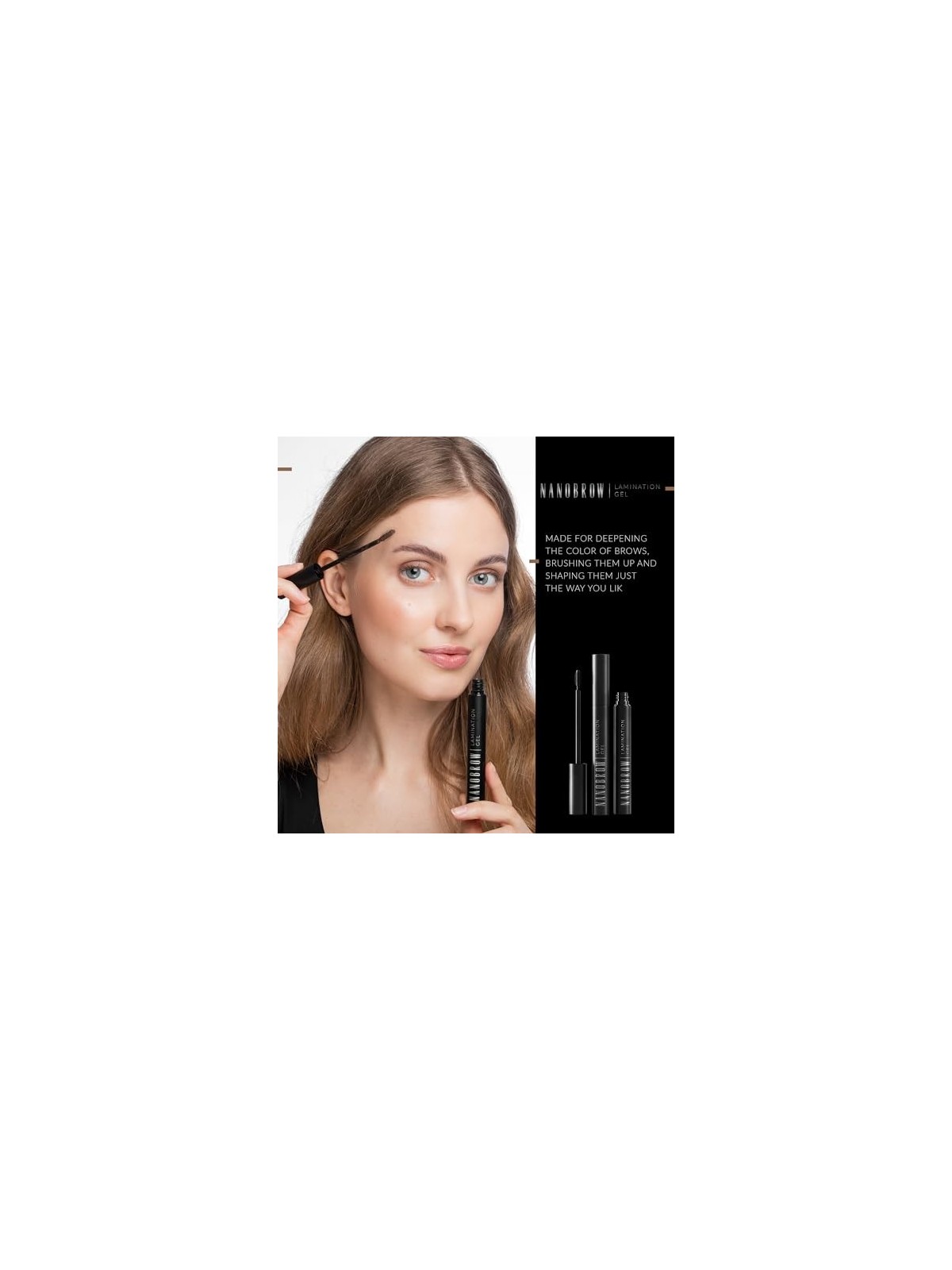 Nanobrow Gel per laminazione 7 ml donna Transparent