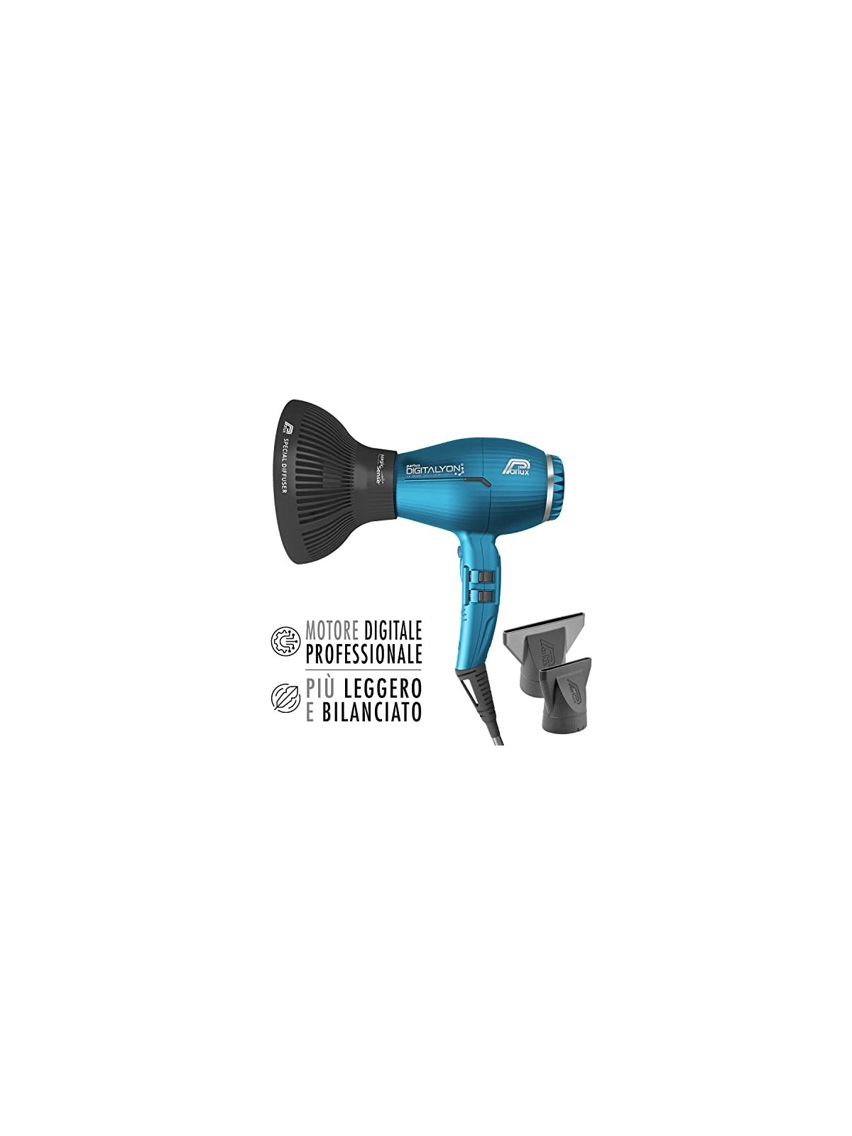 Parlux DIGITALYON BLUE LOT 4 unit unisex