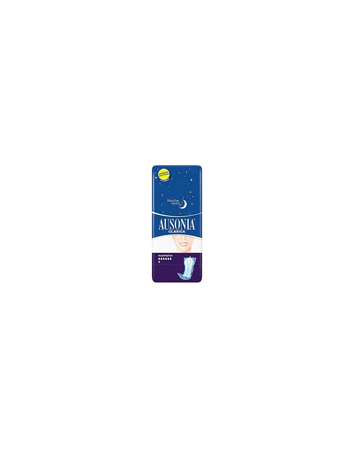 Ausonia AUSONIA NOTTE compressa super plus 9 u donna 9u