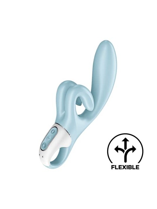 SATISFYER touch me vibratore blu acquamarina 1un donna