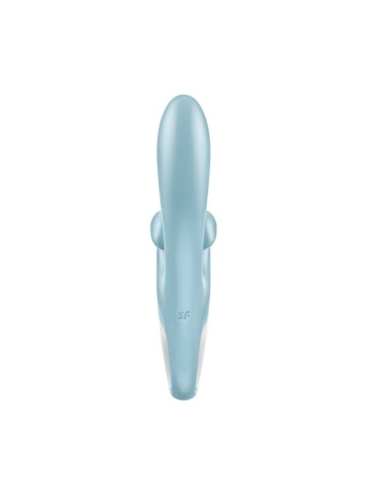 SATISFYER touch me vibratore blu acquamarina 1un donna