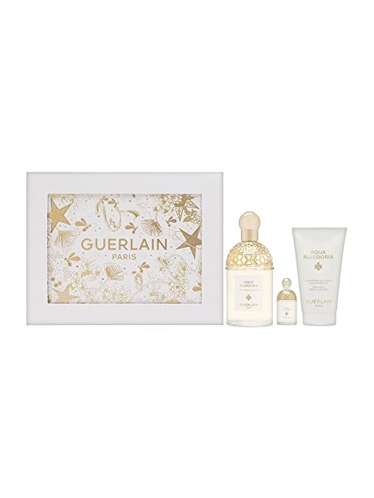 Guerlain Aqua Allegoria Mandarino Basilico Lote 3 pz Unisex